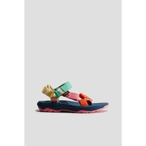 Teva Rainbow Multicolor C Hurricane XLT 2 Velcro Strappy Sandals - Youth 10